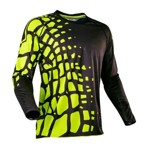 hot sale custom logo 100% polyester quick dry long sleeve blank mountain dirt bike downhill mx motocross jersey