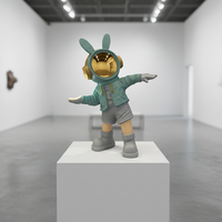 2026 Sculpture d'astronaute pour la maison, Art populaire, Statue en résine peinte à la main, Meilleure vente, Décorations intérieures et extérieures