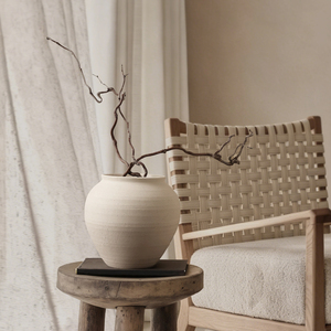 Vase en céramique TONFO moderne Wabi-Sabi, <span class=keywords><strong>pot</strong></span> à fleurs rustique minimaliste en argile mate, <span class=keywords><strong>pot</strong></span> décoratif nordique pour fleurs séchées - Product Image 5