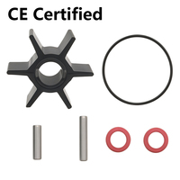 Kit de réparation de pompe à eau hors-bord Evinrude Johnson avec plaque, pour moteurs 2 temps 2HP 2.3HP 3HP, référence 114812, référence 25KO319