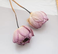 Nouvelles Fleurs de Lotus Stabilisées 2026 Faites à la Main Prix Usine Décoration Mariage et Maison