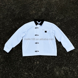 Custom Design Firefighting Fireman Heavyweight Duck Canvas Work <b>Jacket</b> Men Cotton Duck Canvas Carpenter <b>Trucker</b> Workwear <b>Jacket</b> - Product Image 1