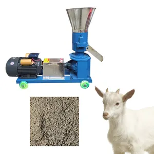 Pig Chicken Horse Dog Rabbit Pet Food Feed Wood Poultry Pelet Making Pelletizer Machine Bois For Animal Small Feeds Wood Pellet