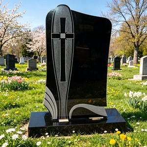 Pink Granite Heart Shaped Tombstone, Polished Natural <strong>Stone</strong> Cemetery <strong>Memorial</strong> Headstone <strong>for</strong> Love Themed Funeral <strong>Graves</strong> - Product Image 3