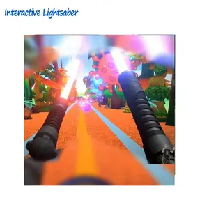 3D Virtual Event Gamification With Event Installations and Lightsaber Interactive Games For Events And Trade Show