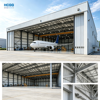 Construction économique de hangars d'avions en structure métallique pour hangars à avions et entrepôts de stockage en tissu