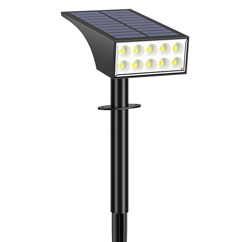 Waterproof 30 LED Outdoor Solar Spotlights with 4 Light Modes IP65 Auto On/Off Garden Pathway Wall Tree Pool Security Lighting
