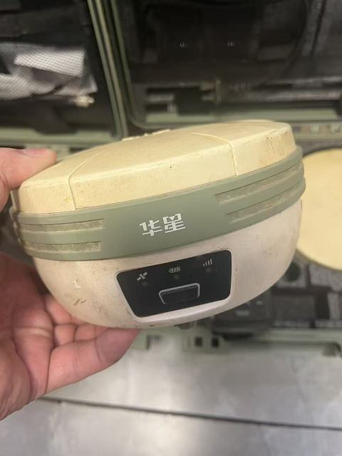 Used Hi-Target A8plus GNSS RTK Receiver 1408 Channels IMU Tilt Survey 80% New Condition High Precision Surveying Equipment IP68