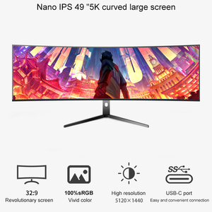 Curvos 5K 49-Inch Cong Chơi Game Màn Hình 144Hz Tốc Độ Làm Mới 5120*1440 Độ Phân Giải Rộng 165Hz Văn Phòng Màn Hình PC Chơi Game Máy Tính - Product Image 3