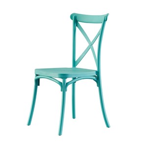 Silla de Resina Plástica Apilable de Diseño Moderno Nórdico para Exteriores, Colorida, de Polipropileno, para Restaurante y Cafetería - Product Image 4