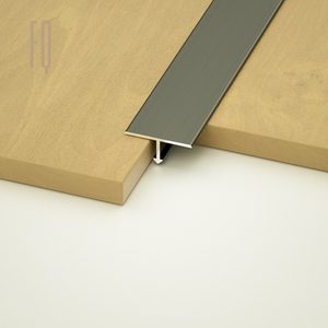 Profils en T en métal brossé, bandes décoratives en acier inoxydable pour la décoration murale d'appartements, design moderne, durable, installation facile - Product Image 3