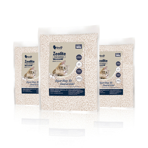 Vente chaude Naturel Premium Chat Sable Broyé Carbone Minéral Actif Zéolite Pellet Zéolite Litière Pour Chat Avec Sac En Plastique - Product Image 3