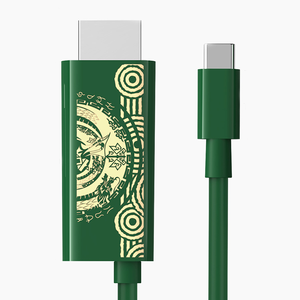 Câble convertisseur Type-C vers HDMI 2M pour Nintendo <span class=keywords><strong>Switch</strong></span> 4K 30Hz PD100W, charge rapide, projection vidéo - Product Image 2