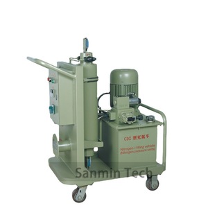 Chariot de remplissage d'azote Sanmin Tech CDZ D1, unité de pression manuelle pour utilisation en centrale électrique - Product Image 1