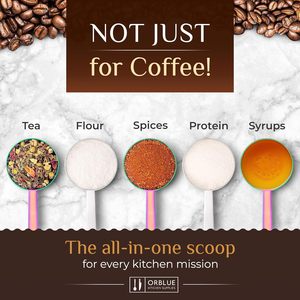 Muỗng Cà Phê 1 muỗng canh 15ml & 2 muỗng canh 30ml muỗng đo cà phê bằng thép không gỉ có tay cầm dài - Product Image 5