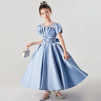 Robes de Princesse pour Filles 6 8 10 12 14 Ans, Costume de Fête d'Anniversaire, Robe de Soirée Longue de Luxe