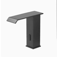 Robinet de lavabo électronique sans contact en acier inoxydable HLK, capteur infrarouge, robinet de lavabo sans contact, robinet d'eau en gros