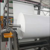 Machine de laminage et de revêtement automatique à colle thermofusible pour étiquettes chromo, étiquettes mates et étiquettes d'expédition logistique