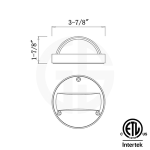 מתח נמוך 12v חיצוני ip65 עמיד למים למעלה & למטה פליז נוף גן אור דשא צעד אור על מכירה חמה למכירה חמה - Product Image 3