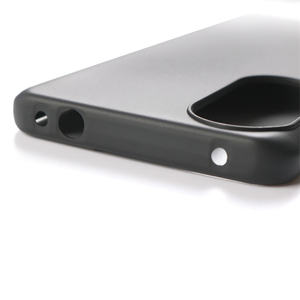 Coque de téléphone pour <span class=keywords><strong>Wiko</strong></span> T50 T10 View 4 Y61 Y82 Voix givré souple TPU téléphone portable coque en caoutchouc noir - Product Image 5