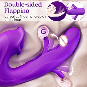 Vibrador <span class=keywords><strong>de</strong></span> Punto G con 7 Modos <span class=keywords><strong>de</strong></span> Succión y Vibración para Estimulación del Clítoris, Pezones y Ano, Control por Aplicación para Parejas - Product Image 6
