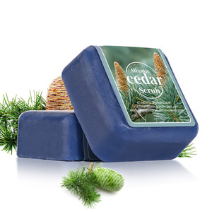 Parfum naturel sur mesure de haute qualité <span class=keywords><strong>pour</strong></span> hommes Huile essentielle de cèdre <span class=keywords><strong>pour</strong></span> le nettoyage du corps Savon en barre <span class=keywords><strong>Gommage</strong></span> Portable et best-seller - Product Image 1