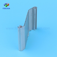 Volets de fenêtre en aluminium de taille personnalisée d'usine Panneau de persienne en aluminium Persienne en aluminium en forme de Z