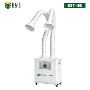 <span class=keywords><strong>Extractor</strong></span> <span class=keywords><strong>de</strong></span> Humo <span class=keywords><strong>de</strong></span> <span class=keywords><strong>Soldadura</strong></span> BESTOOL BST-498 con Doble Manguera, 275W, Sin Escobillas, Absorbedor <span class=keywords><strong>de</strong></span> Humo <span class=keywords><strong>de</strong></span> <span class=keywords><strong>Soldadura</strong></span>, Fuerte Succión, Purificador, 220V/50Hz - Product Image 1