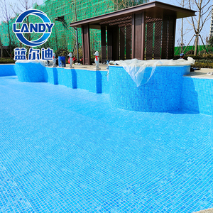 Revêtement de <span class=keywords><strong>piscine</strong></span> renforcé en PVC Landy conforme aux normes nationales et européennes pour utilisation par les adultes dans les piscines - Product Image 6