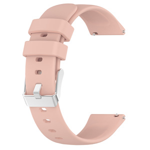 Correa de reloj de silicona suave y sólida de 20 mm para Amazfit Active / <span class=keywords><strong>GTS4</strong></span> <span class=keywords><strong>Mini</strong></span> - Product Image 5