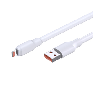 1m 6A 120W <b>USB</b> <b>Charging</b> Sync <b>Cable</b> White JA018 - Product Image 2