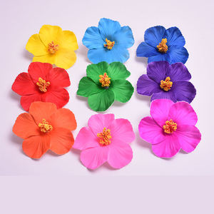 10cm Simulation Frangipanier Fleur pour Hawaïen De Mariage Corsage Coiffe Accessoire Séché Diadèmes Couronnes <span class=keywords><strong>Pince</strong></span> À <span class=keywords><strong>Cheveux</strong></span> - Product Image 1