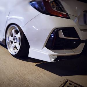 TYPY Mugen Type Splitter de pare-chocs arrière, lames de spoiler, jupes latérales arrière pour Honda Civic 2020-2021 - Product Image 2