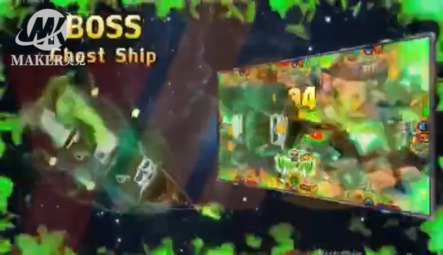 Multipurpose Fish Game Software 4 Player Stable Steel Cabinets