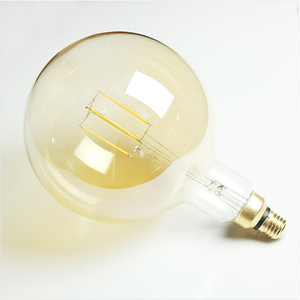 4w 6w 8w 230V E27 Base en verre ambré Forme de <span class=keywords><strong>globe</strong></span> Grande taille Filament Led Edison <span class=keywords><strong>Ampoule</strong></span> G200 Lampe Led Vintage - Product Image 5