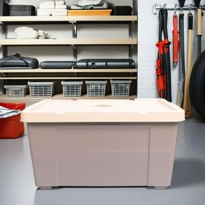 70L Large Plastic <b>Storage</b> <b>Box</b> Modern Design Multifunctional Thickened Rectangle Toy Clothes Organizer Household <b>Storage</b> Sundries - Product Image 2