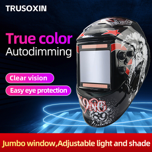Máscara de Soldadura con Ventana Grande, Máscara Protectora para Soldadores, Protección Facial Completa, Ventana Grande con Visión de Color Real - Product Image 2