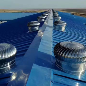 Gran Stock de Ventiladores de Techo Impulsados por el Viento, Resistentes al Agua y a la Corrosión, de Acero Inoxidable 304, de 500 mm, 600 mm, 20'', 24'' - Product Image 1