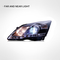 Pour Honda CRV 2007-2011, ensemble de phares LED, yeux d'ange LED, projecteur DRL, lentille de projecteur, phare avant au xénon, pièces de rechange automobiles