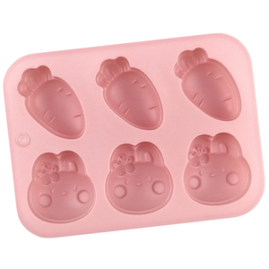 <b>Baking</b> Factory Stock 6 Rabbit and Radish Shape <b>Silicone</b> Cake Mold <b>Silicone</b> Candle Mold Soap Making Molds Pudding Cake Resin - Product Image 4