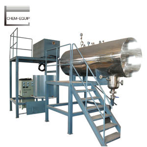 Agitador magnético de alta pressão continuamente agitado tanque reator com dentro e fora gás CSTR 1000L 20000L - Product Image 2