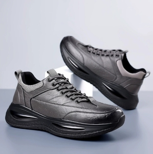 Zapatos de Cuero Casuales Deportivos para Hombre, Moda 2025, Zapatos Casuales de Negocios, Zapatos de Primavera y Otoño a la Moda - Venta al Por Mayor - Product Image 3