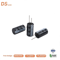 Condensateur Radial à Trou Traversant 400V 220uF 22x40mm pour Alimentation Électrique de Galvanoplastie Vente en Gros OEM Personnalisé Longue Durée
