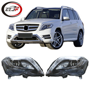 CZJF nuevo LED de alta calidad faro delantero para <span class=keywords><strong>Mercedes</strong></span> Benz <span class=keywords><strong>GLK</strong></span> W204 2013 2014 <span class=keywords><strong>2015</strong></span> luces amarillas del coche OEM 2048200839 2048202339 - Product Image 1
