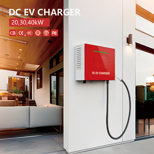 เครื่องชาร์จรถยนต์ไฟฟ้าแบบติดผนัง 20kW ระดับมืออาชีพ พร้อมระบบชาร์จเร็ว CCS2 และการควบคุมผ่านแอปอัจฉริยะด้วย OCPP 1.6J สำหรับยานยนต์ - Product Image 1