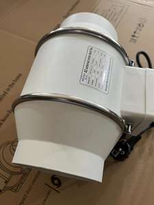 Ventilateur d'extraction circulaire à turbine de 250 mm de marque de logo personnalisé en usine pour fumoir - Product Image 5