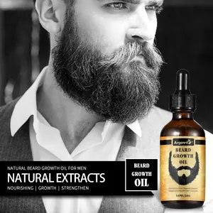 Частная марка увлажняет кожу головы уменьшает зуд сандаловое дерево эфирное масло для бороды, набор бальзама для бороды для мужчин