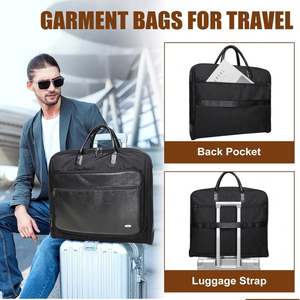 Free Sample <b>Garment</b> Bags Suit Bags <b>Garment</b> <b>Covers</b> for Hanging Clothes on Closet or Travel,<b>Garment</b> Bag for Storage Suits - Product Image 4