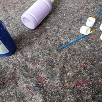 Rouleau de feutre de peintre antidérapant écologique en polyester 100 % recyclé 180g 220g 1x50m