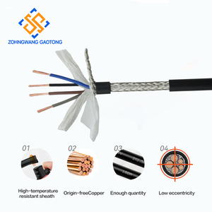 Câble de données flexible blindé TRVVP pour chaîne porte-câbles 300/300V à 0,6/1kV pour l'automatisation industrielle et la robotique IEC 60332-1 RoHS - Product Image 3
